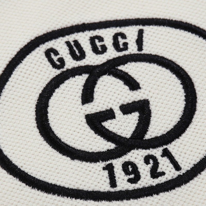 Поло Gucci With The Logo Of 1921 "Cream" фото № 3