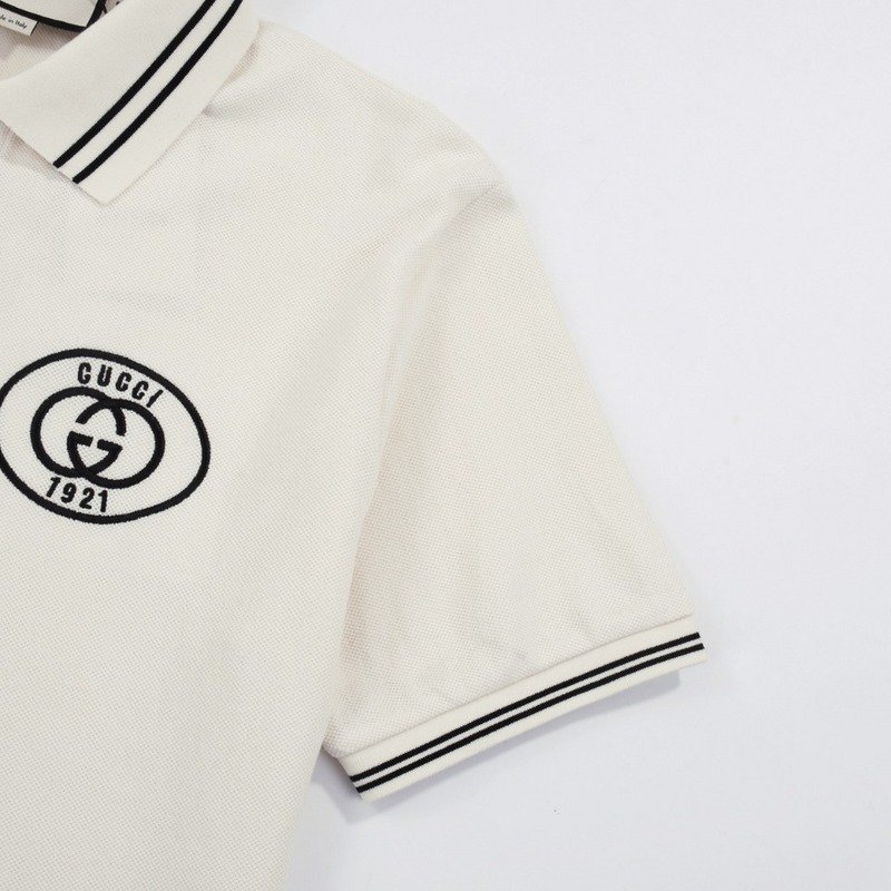 Поло Gucci With The Logo Of 1921 "Cream" фото № 4