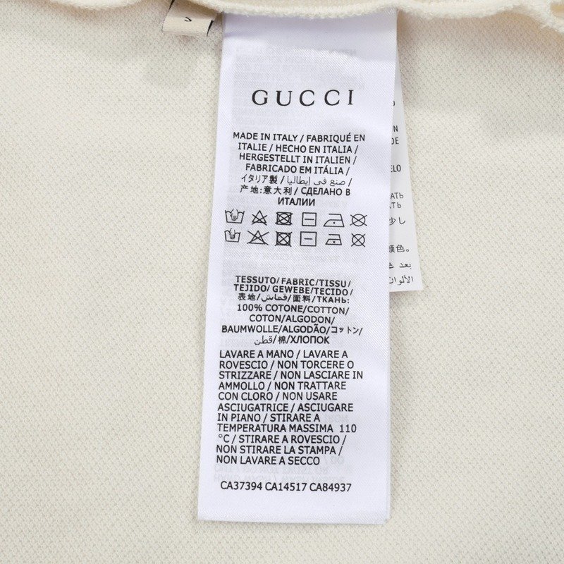 Поло Gucci With The Logo Of 1921 "Cream" фото № 6