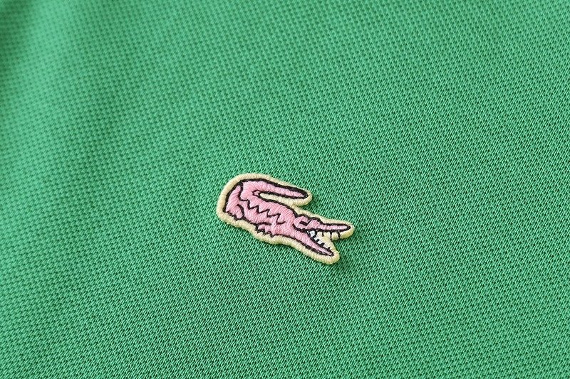 Поло Lacoste With Small Brooch "Green" фото № 2