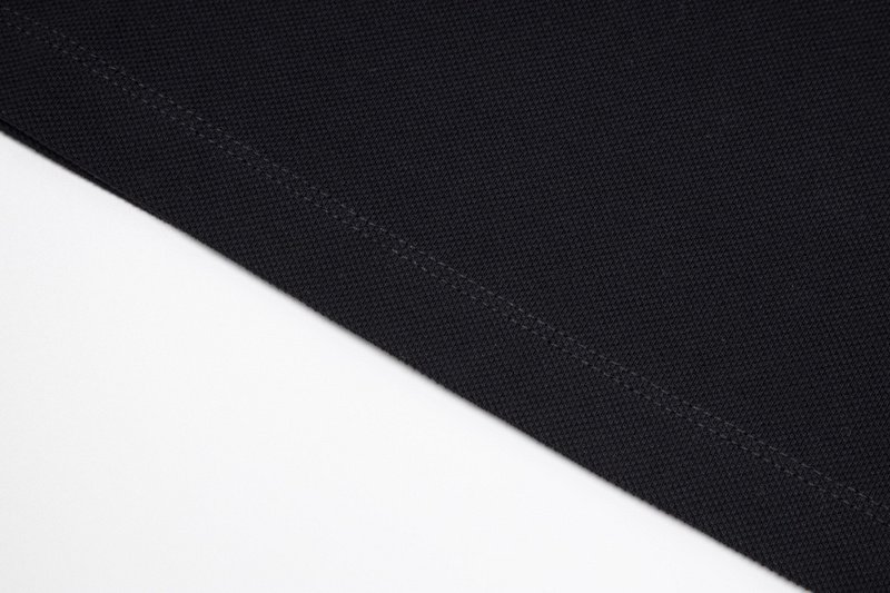 Поло Prada With Leather Logo Patch "Black" фото № 2