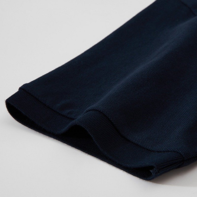 Поло Saint Laurent Three-Letter Logo "Blue" фото № 7