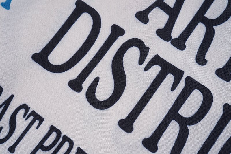 Рубашка Amiri With City Names Without Pockets "White" фото № 4