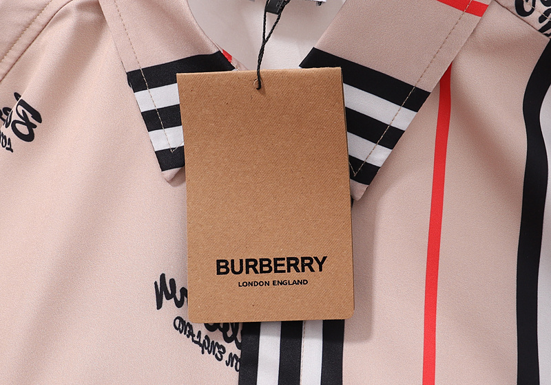 Рубашка Burberry Half "Pink" фото № 6