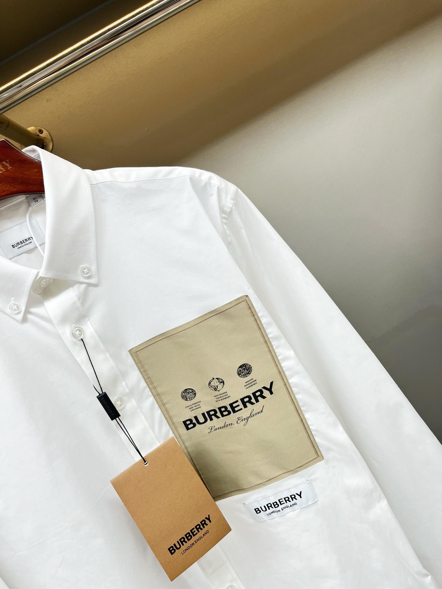 Рубашка Burberry Three Mini Planets Burberry London England "White" фото № 4