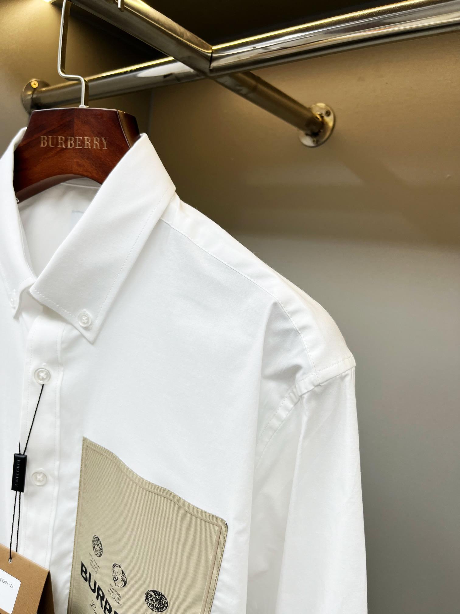 Рубашка Burberry Three Mini Planets Burberry London England "White" фото № 3