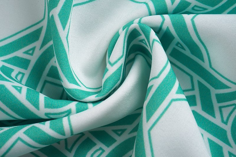 Рубашка Casablanca Pattern Of Straight Stripes "White, Green" фото № 5