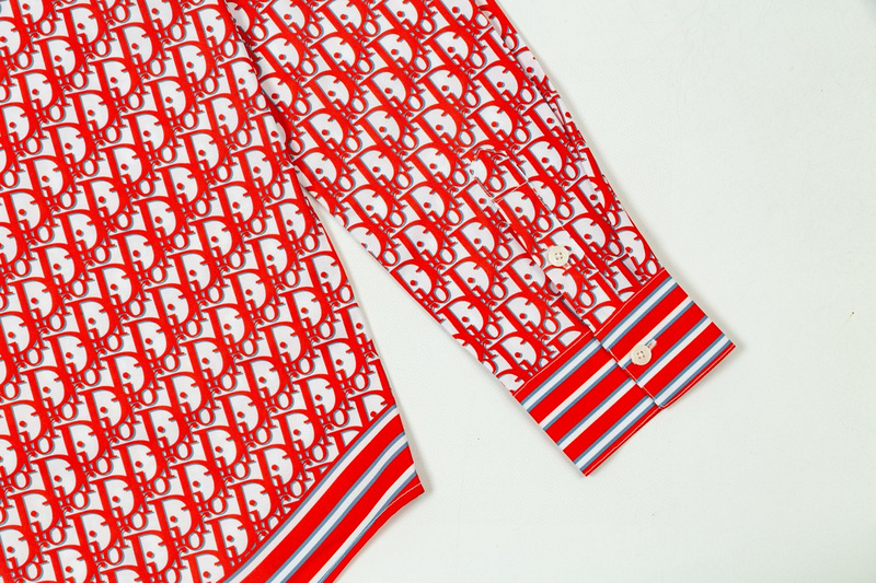 Рубашка Christian Dior Dior Logos «Red» фото № 3