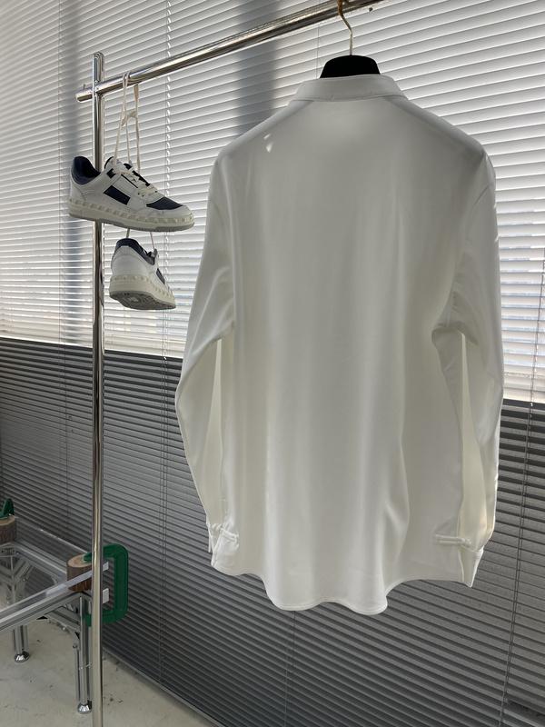 Рубашка Christian Dior Dawstrings On The Sides "White" фото № 4