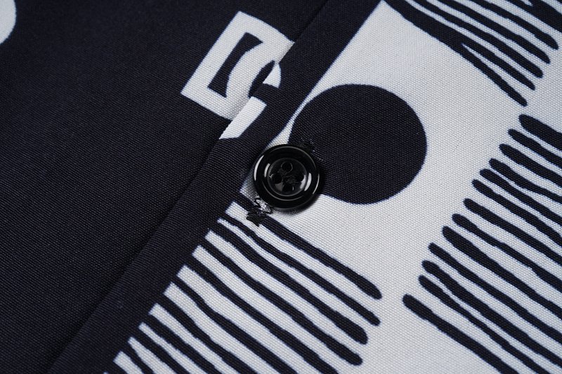 Рубашка Dolce Gabbana Logo Inside Heart "Black" фото № 5