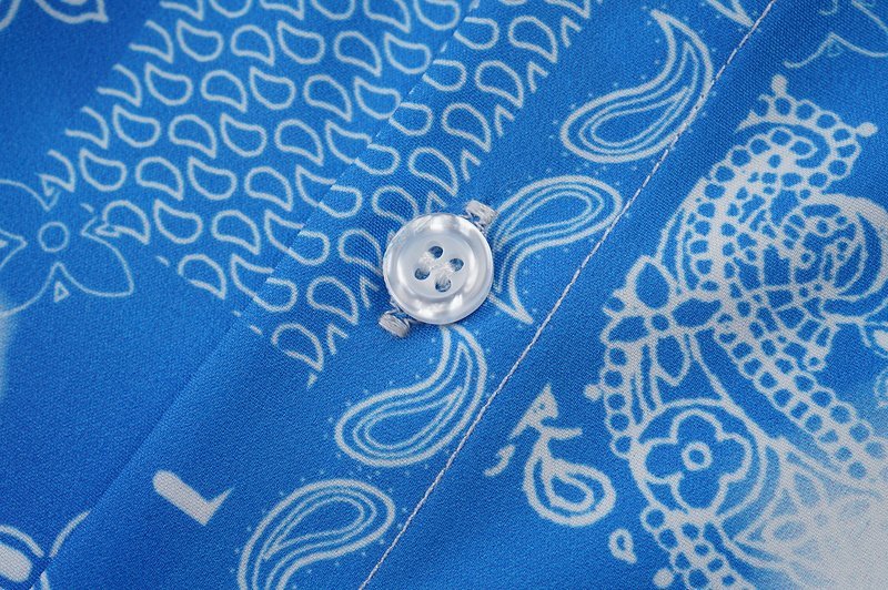 Рубашка Louis Vuitton Heavenly View "Blue" фото № 5