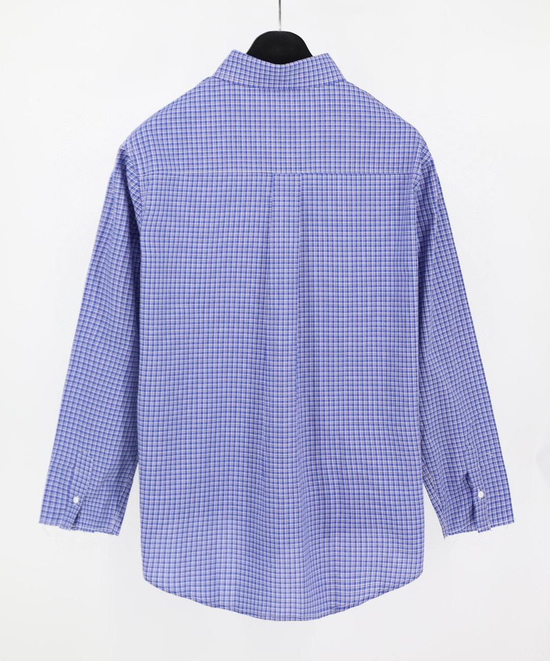 Рубашка Miu Miu Linear Stripes "Blue" фото № 2