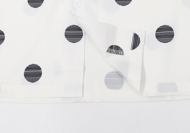 Рубашка Prada Polka Dot "White" фото № 7