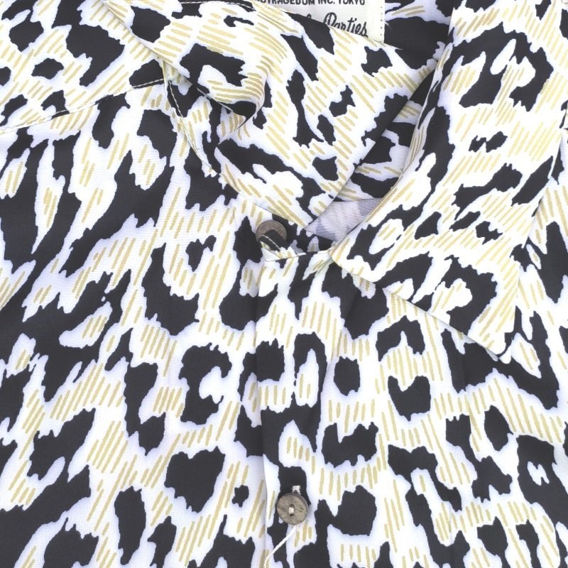 Рубашка Wacko Maria Predators Skin Print "Beige/Black" фото № 6