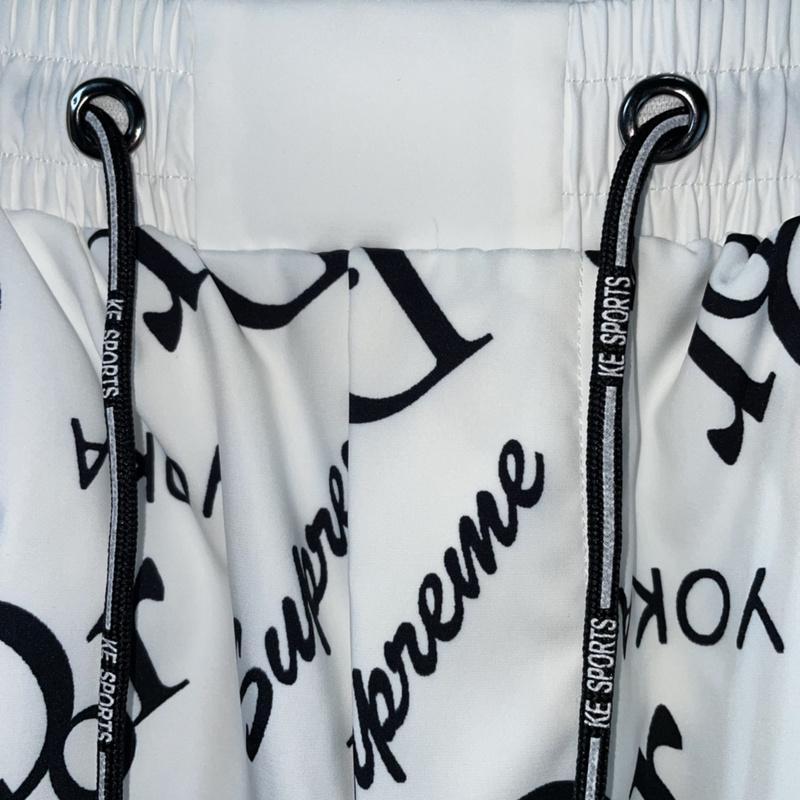 Шорты Christian Dior Chaotic Dior Black Logos "White" фото № 3