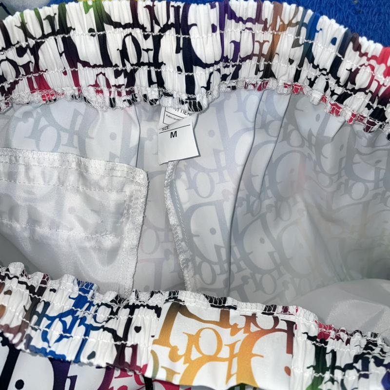 Шорты Christian Dior Colorful Logos Print "Black" фото № 5