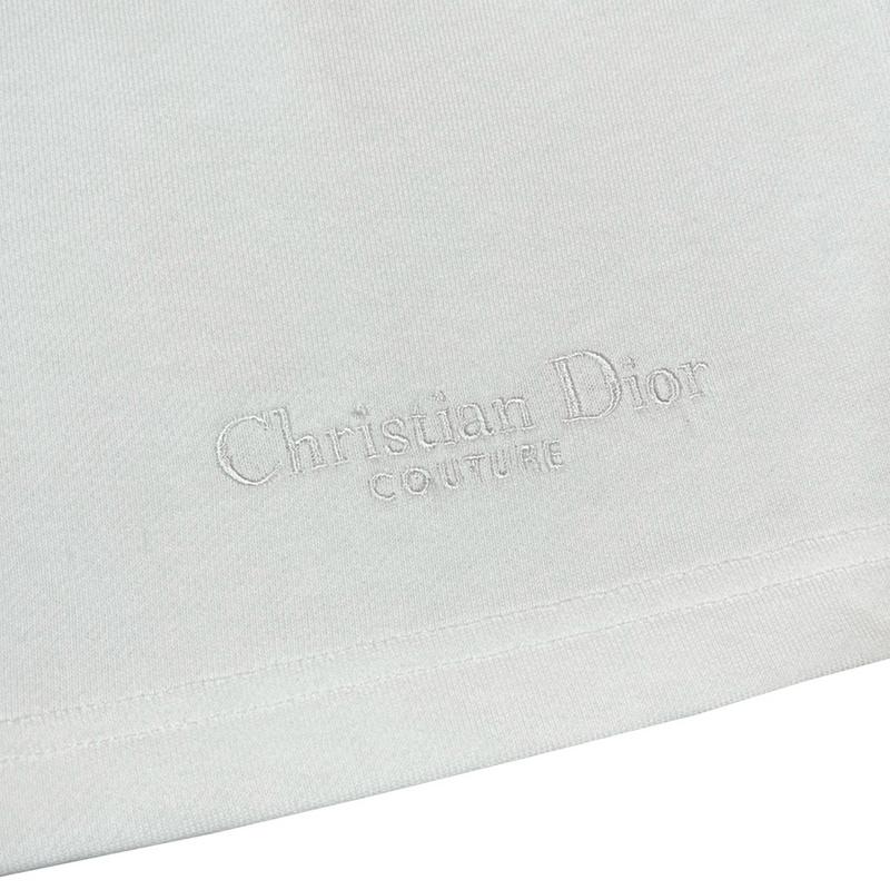 Шорты Christian Dior White Logotype Couture "White" фото № 7