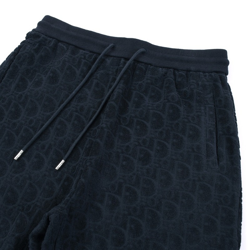 Шорты Dior Soft With Print "Black/Blue" фото № 6