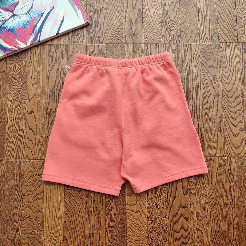 Шорты Fear Of God With Text Embroidery "Peach" фото № 2