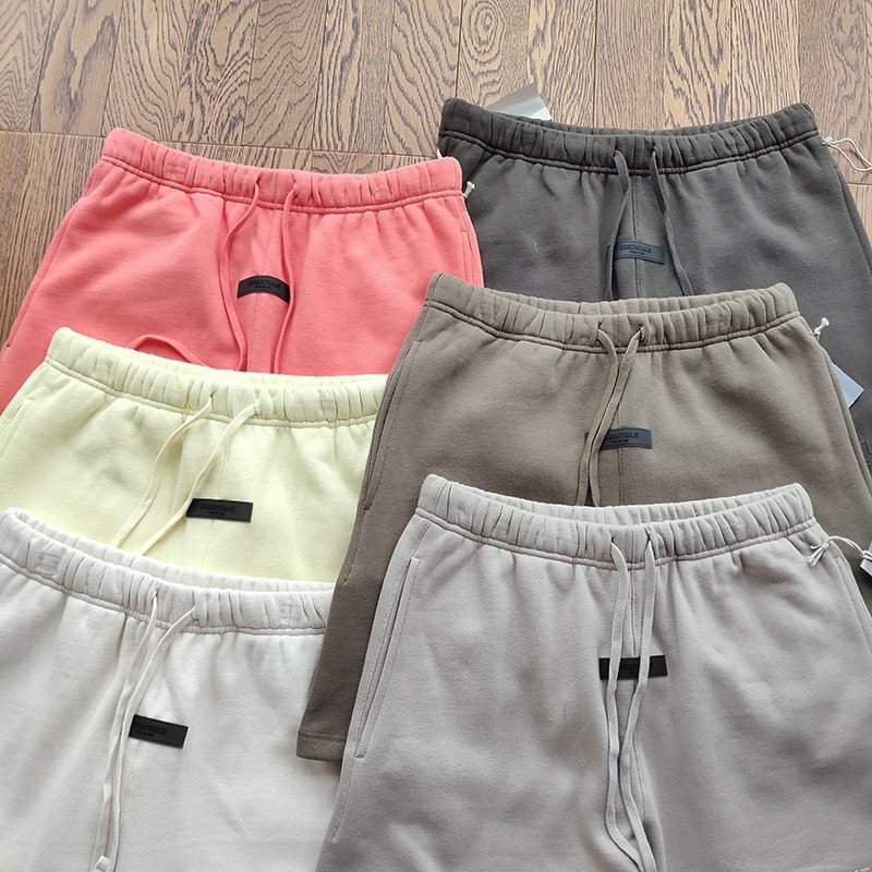 Шорты Fear Of God With Text Embroidery "Peach" фото № 3