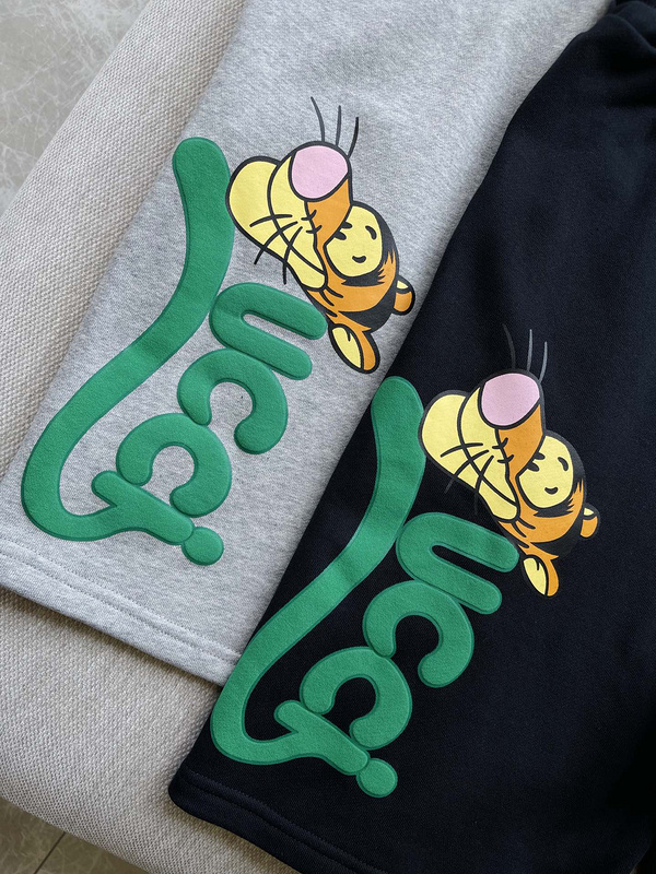 Шорты Gucci Tigrulya Logo "Black" фото № 5