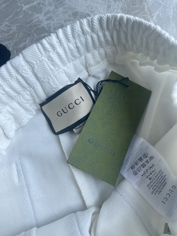 Шорты GUCCI Contour Lines "White" фото № 4