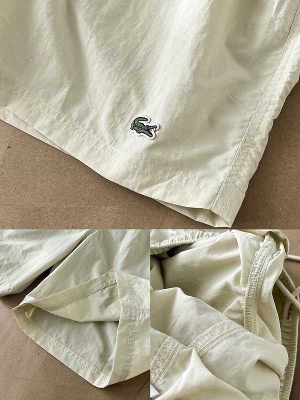 Шорты Lacoste Elasticated With Crocodile Emblem "Cream" фото № 3