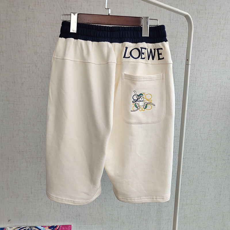 Шорты Loewe Pokemon On The Back Pocket "White" фото № 2