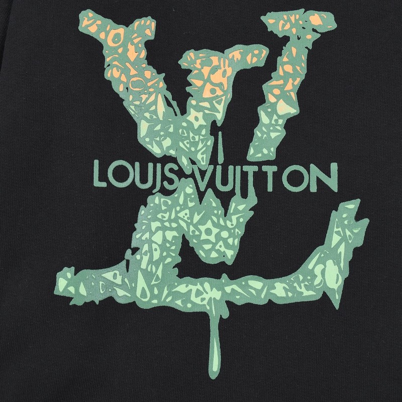 Шорты Louis Vuitton Big Green Logo "Black" фото № 6