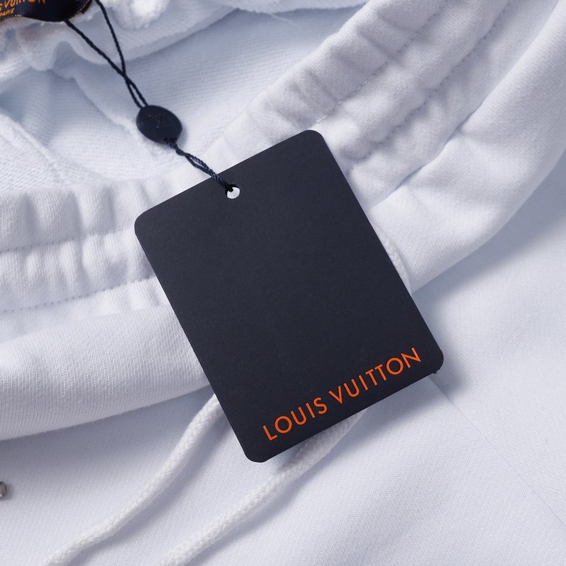 Шорты Louis Vuitton Car Number Five "White" фото № 5