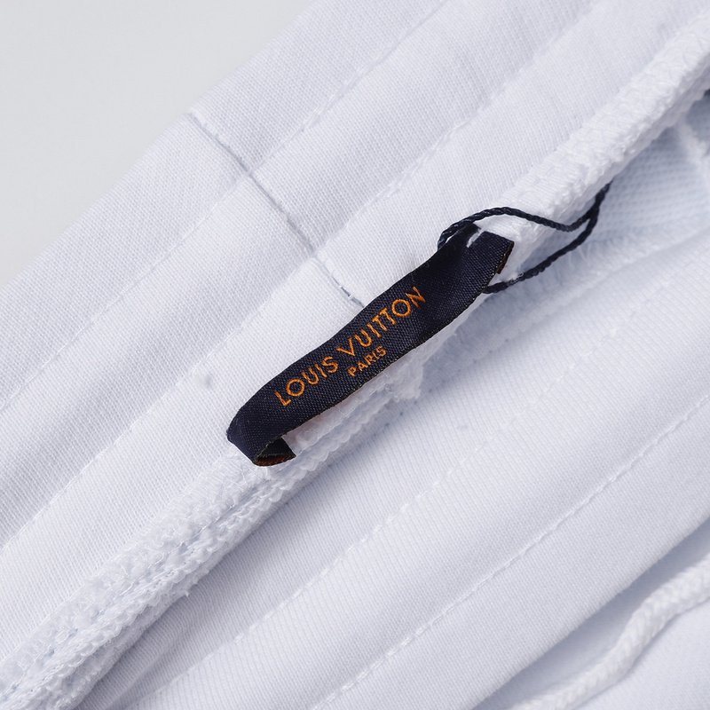 Шорты Louis Vuitton Car Number Five "White" фото № 6