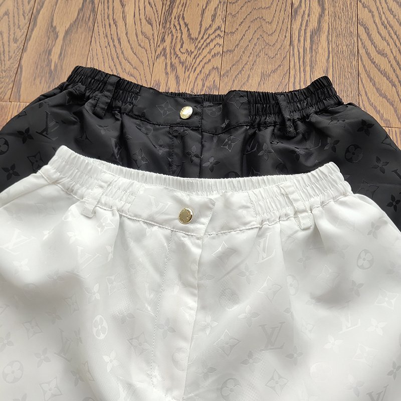 Шорты Louis Vuitton Cotton ZIP "White" фото № 4