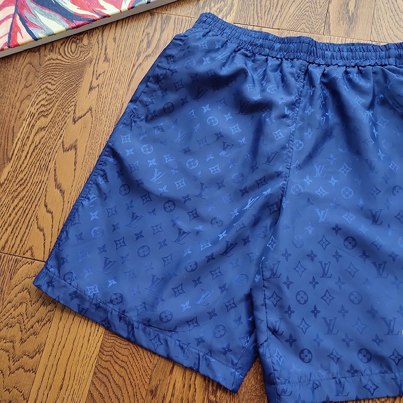 Шорты Louis Vuitton Sun Face "Blue" фото № 3