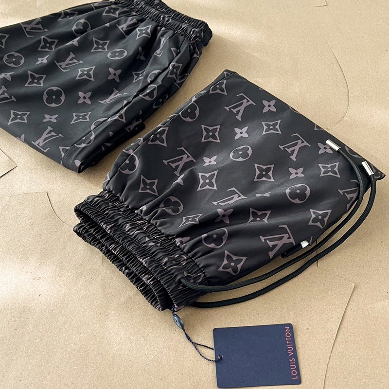 Шорты Louis Vuitton Small Emblems "Black" фото № 5