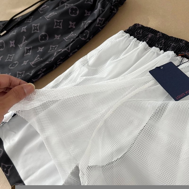 Шорты Louis Vuitton Small Emblems "Black" фото № 6