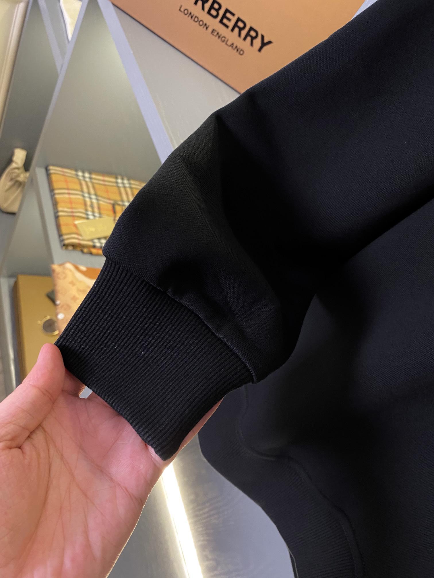 Худи Burberry Frontside Logo Warior On The Horse "Black" фото № 8