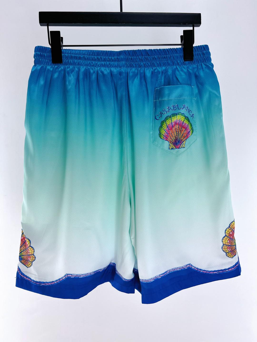 Шорты Casablanca Seashell "Blue" фото № 3