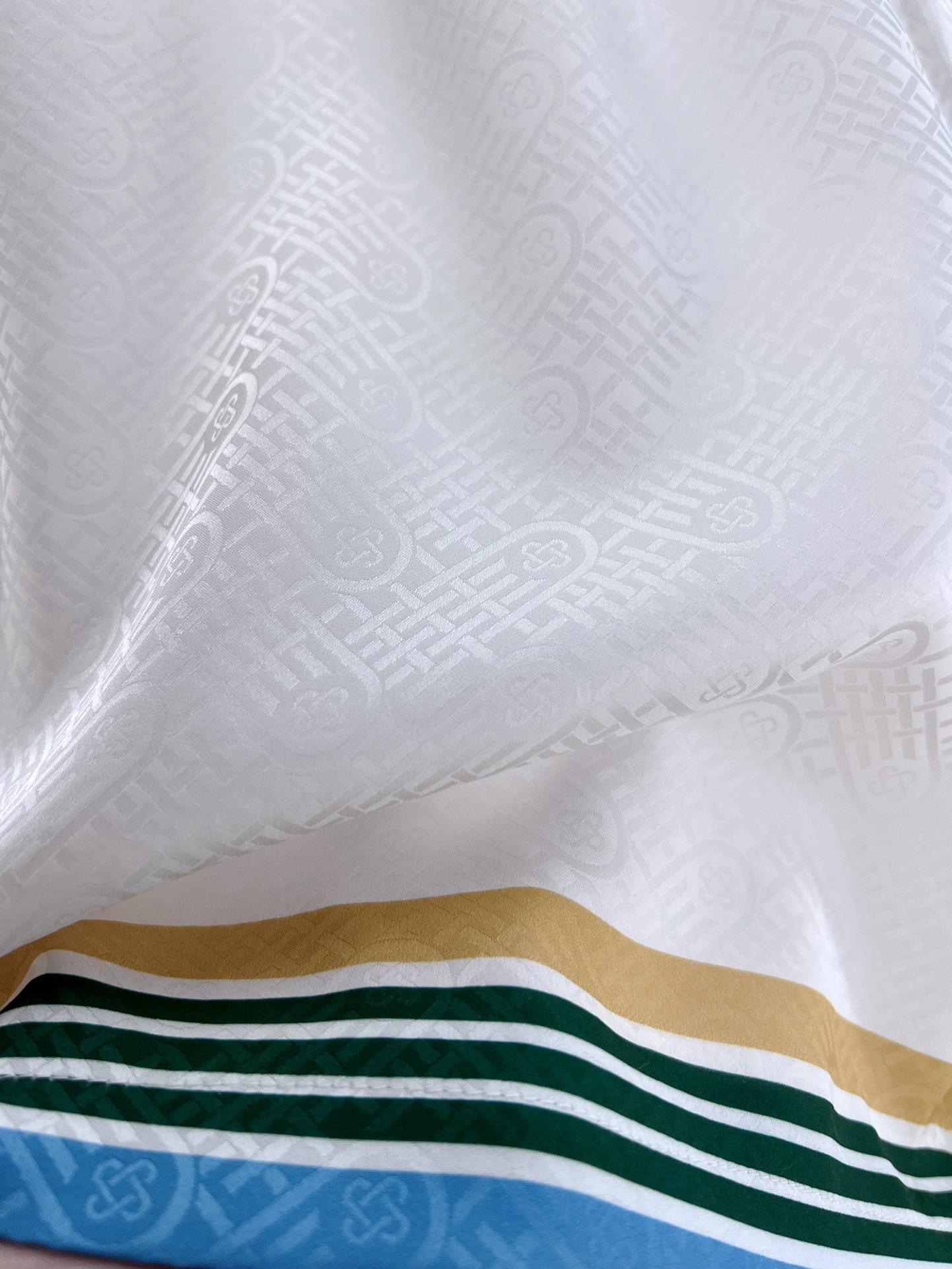 Шорты Casablanca Frontside Logo Casa Way Oranges "White" фото № 4