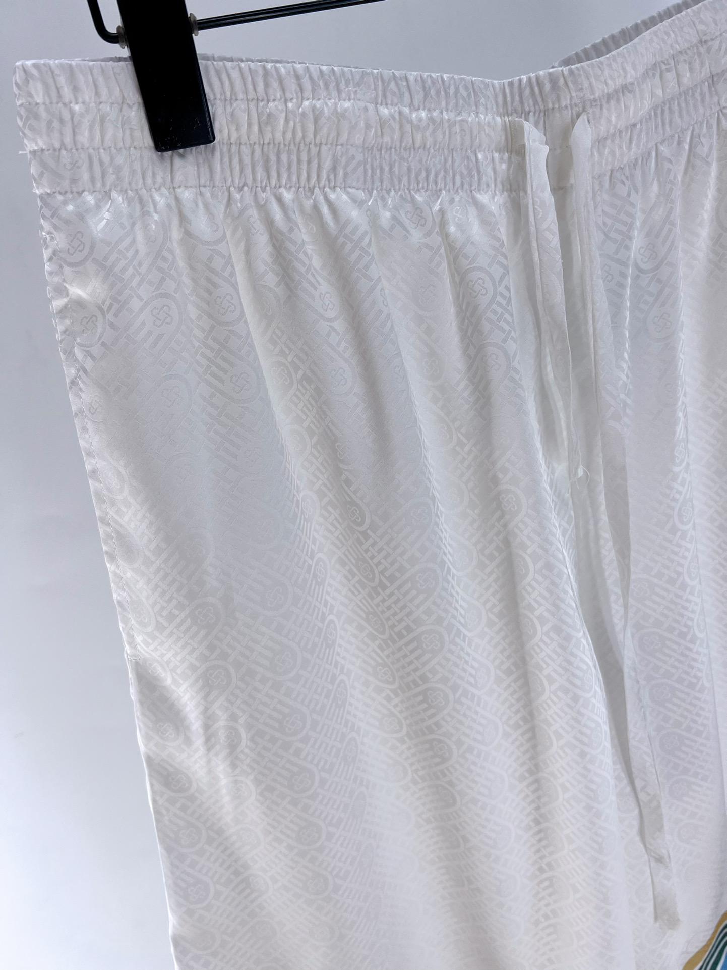 Шорты Casablanca Frontside Logo Casa Way Oranges "White" фото № 3