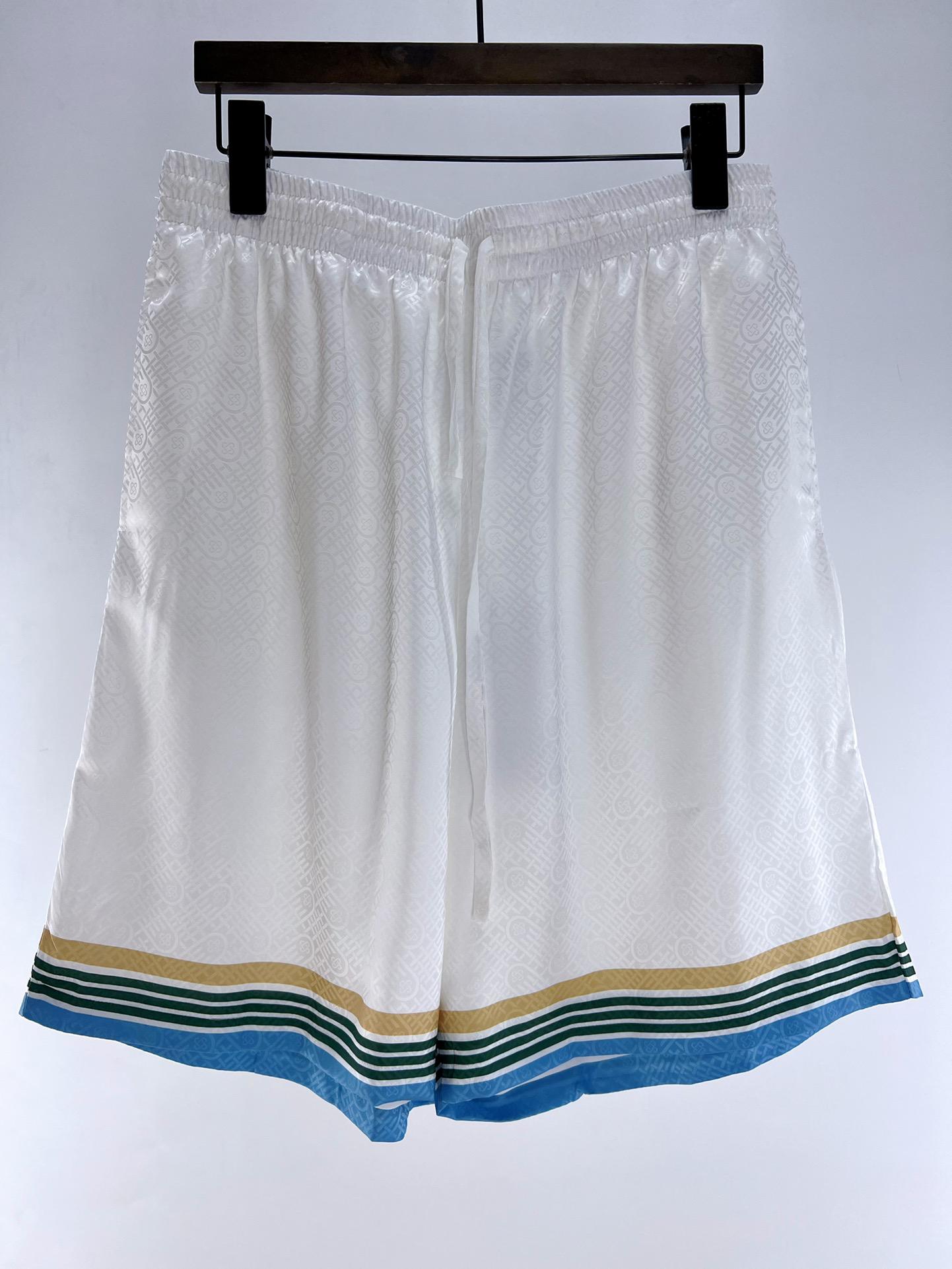 Шорты Casablanca Frontside Logo Casa Way Oranges "White" фото № 2