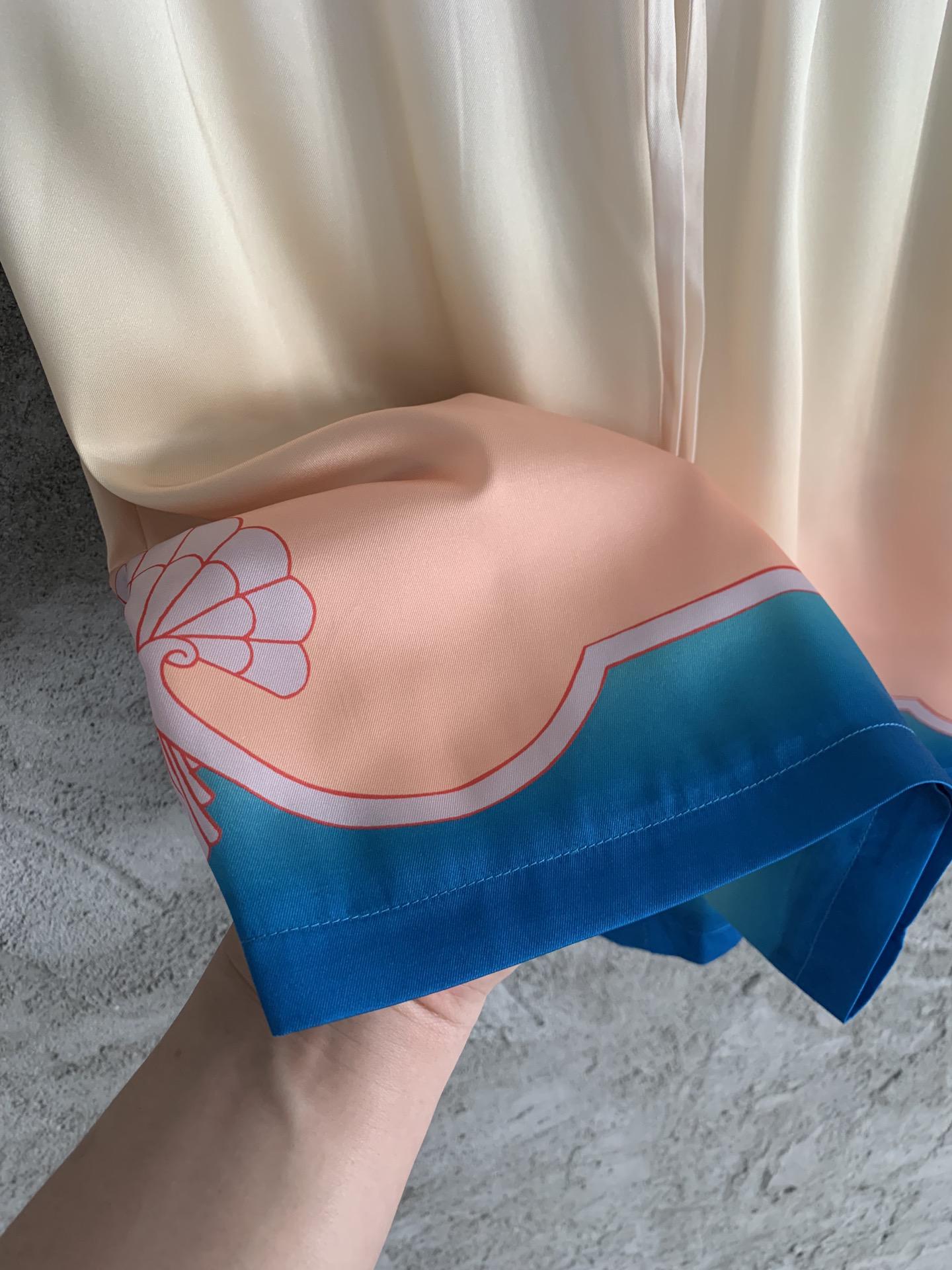 Шорты Casablanca Pink Shells Red Outline "Beige" фото № 7