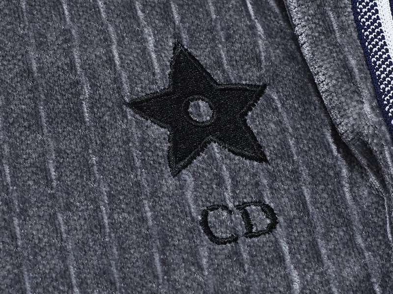 Спортивный Костюм Christian Dior With Stars And Text Logo "Gray" фото № 3