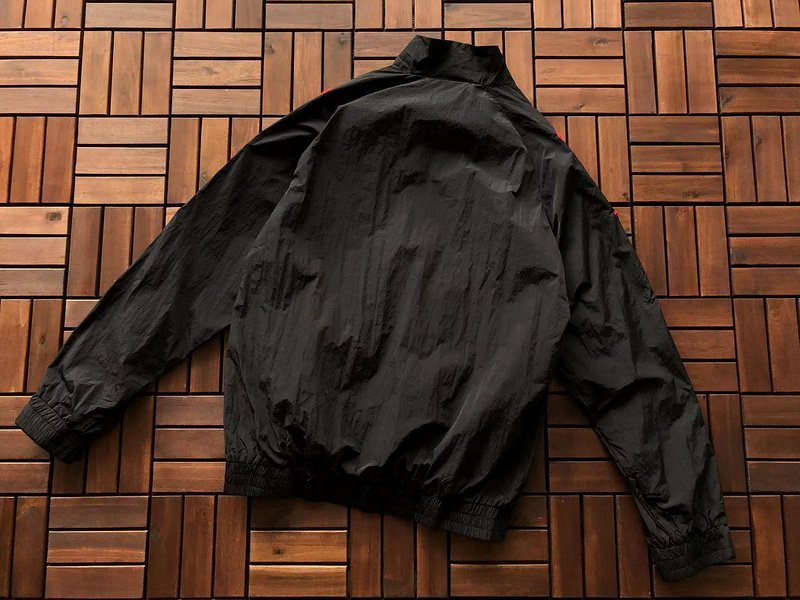 Олимпийка Trapstar Decorated By Stripe And Repeating Embroidered Logo "Black" фото № 2