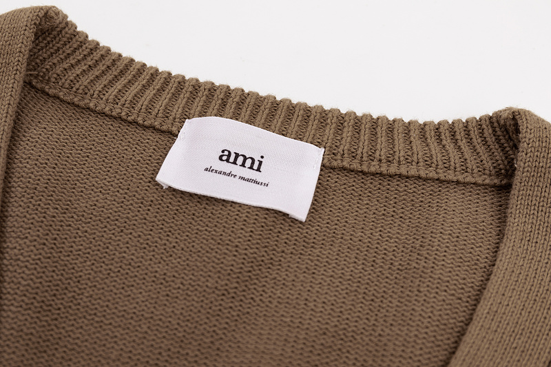 Кардиган Amiri On Buttons With Logo "Brown" фото № 7