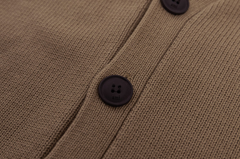 Кардиган Amiri On Buttons With Logo "Brown" фото № 6