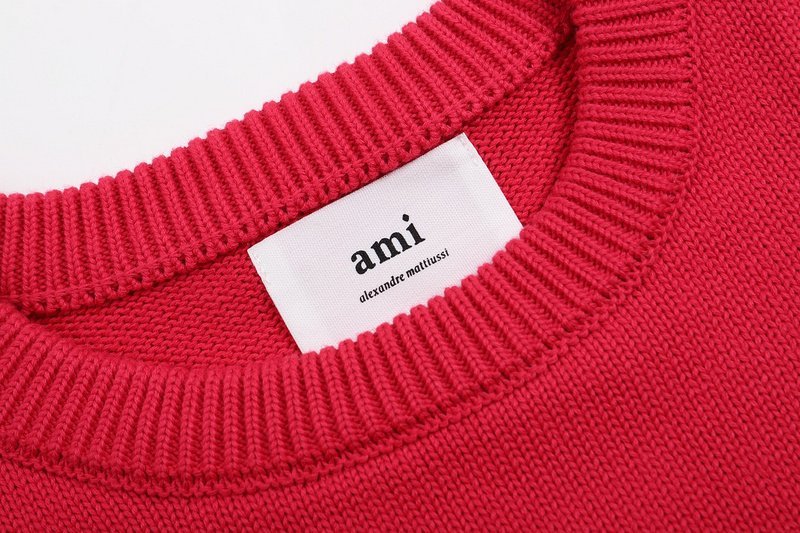 Свитер Amiri Large Logo - Heart And Letter "Red" фото № 6
