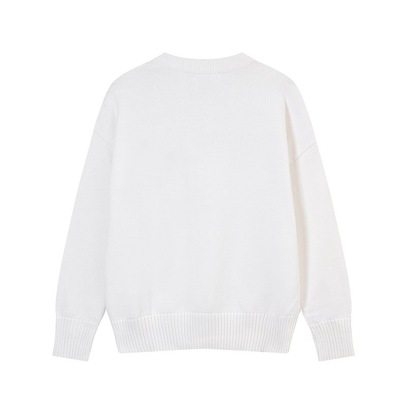 Свитер Amiri Logo "White" фото № 2