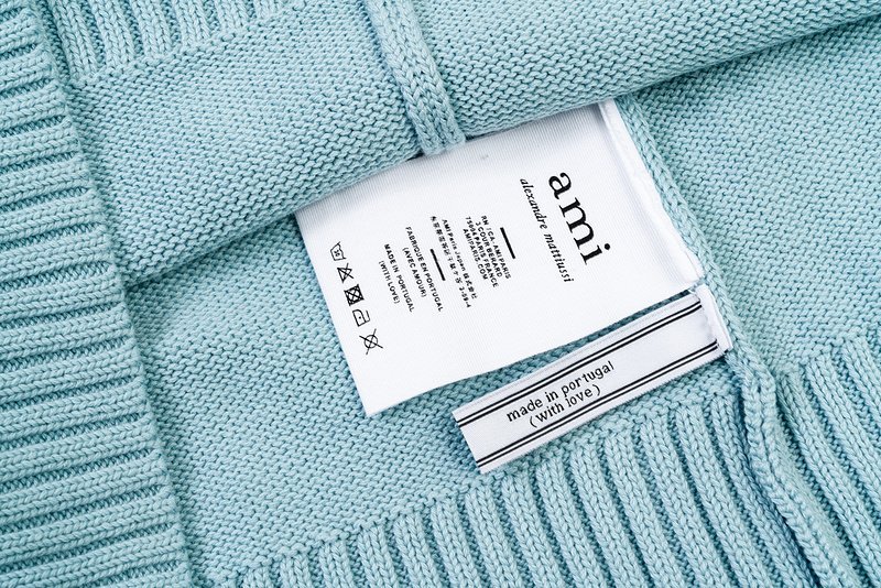 Кардиган Amiri With V-Neck "Blue" фото № 2