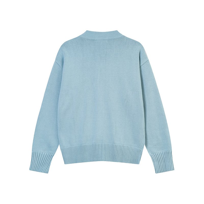 Кардиган Amiri With V-Neck "Blue" фото № 6