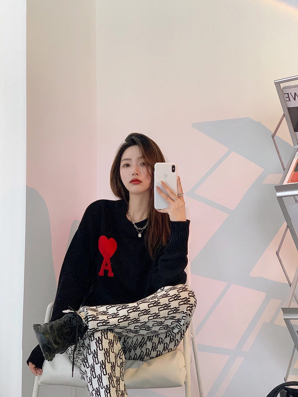 Свитер Amiri With Love "Black" фото № 3